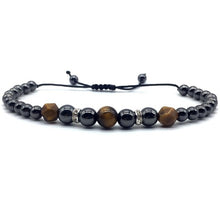 Load image into Gallery viewer, Handmade Tiger Eye Stone  wristband
