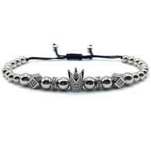 Load image into Gallery viewer, Fashion New Crown Charm Bracelet  wristband