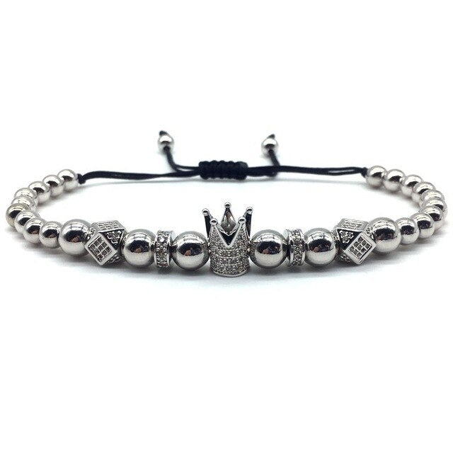 Fashion New Crown Charm Bracelet  wristband