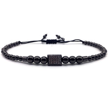 Load image into Gallery viewer, Classic Handmade Square Charm Bracelet  wristband