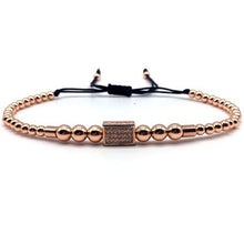 Load image into Gallery viewer, Classic Handmade Square Charm Bracelet  wristband