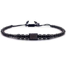 Load image into Gallery viewer, Classic Handmade Square Charm Bracelet  wristband